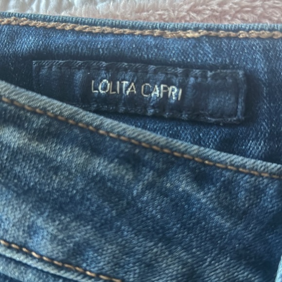 Ladies Lucky 🍀 Brand Lolita Capri Jeans - Picture 5 of 6